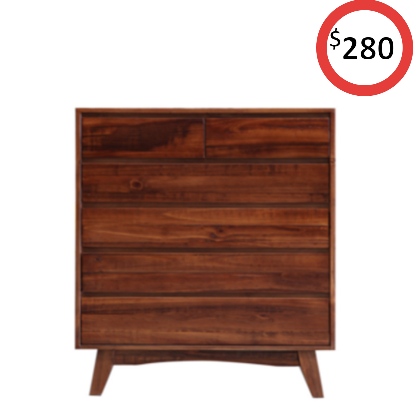 Eureka 6 Drawer Tallboy