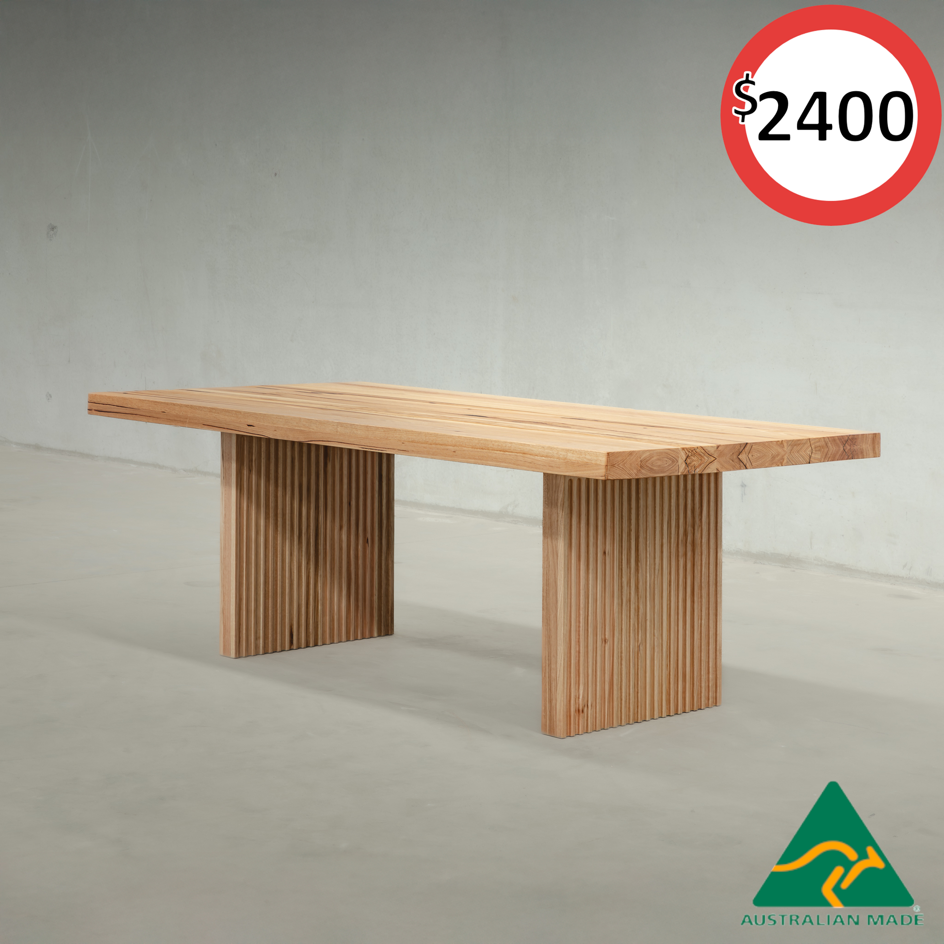 Jewel Dining Table 2100x1100x65 Messmate