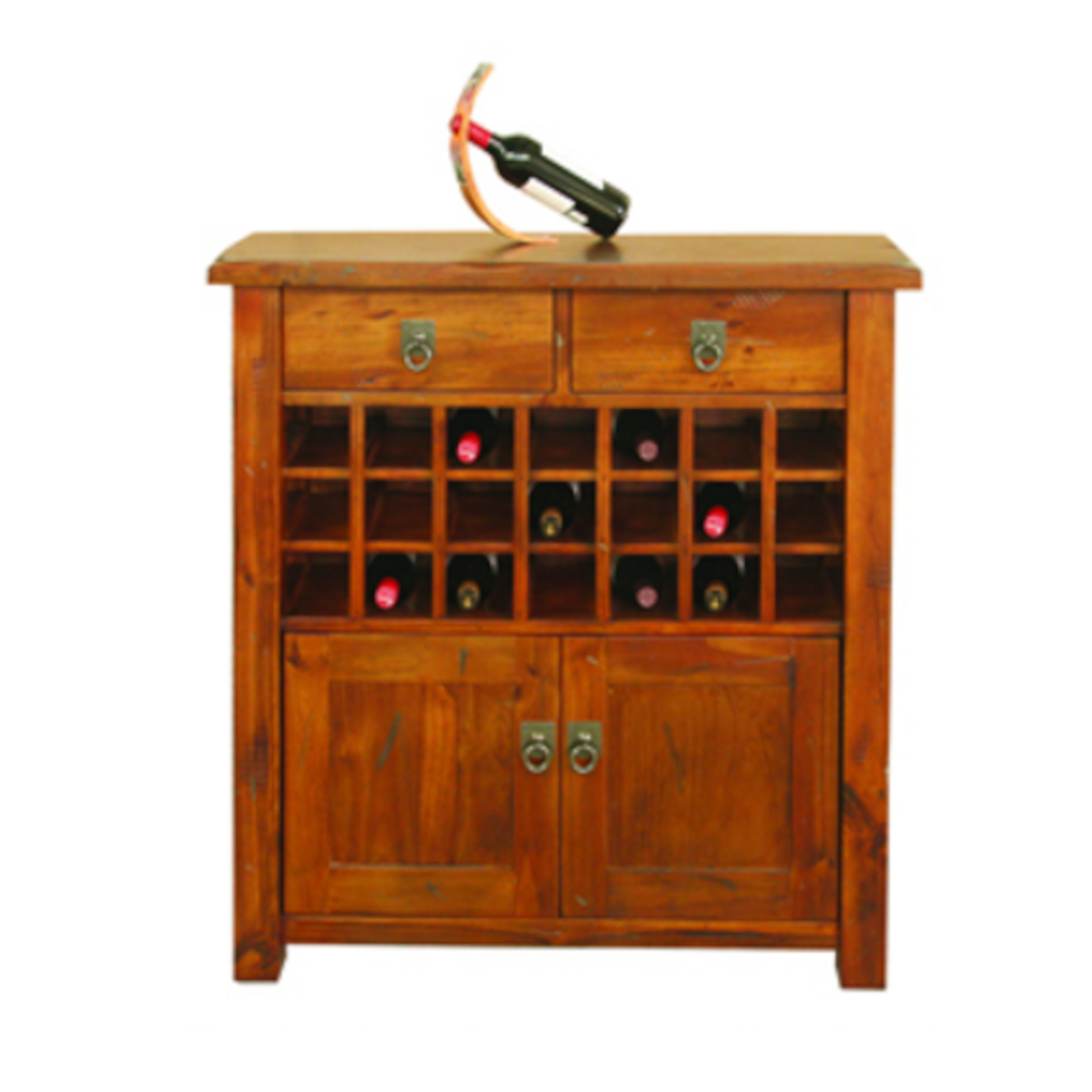 Kimberley 2 Door Buffet with Wine Rack