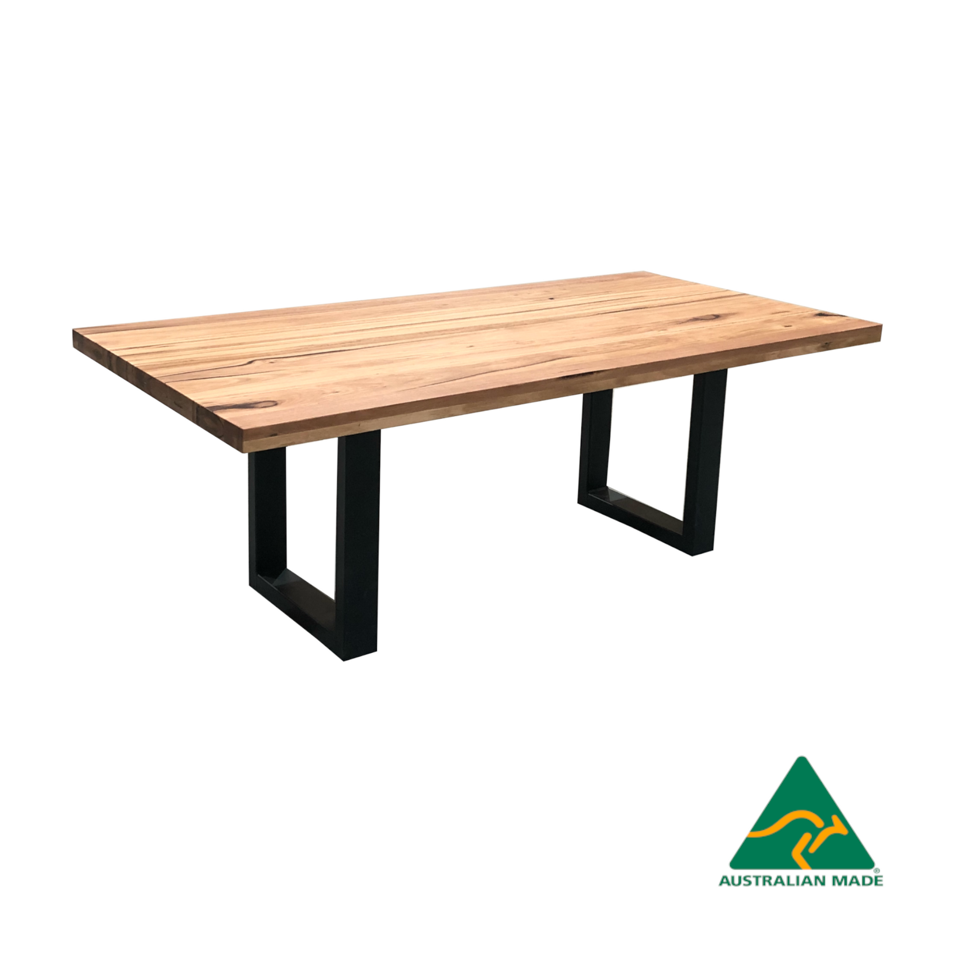 Osaka Dining Table - Solid Messmate Timber