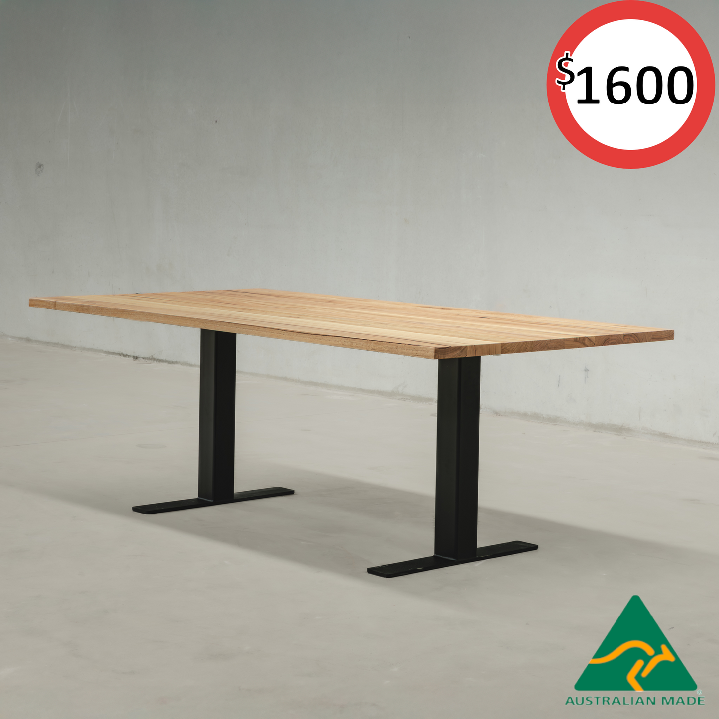 Sienna Dining Table 2100x1100x32 Messmate