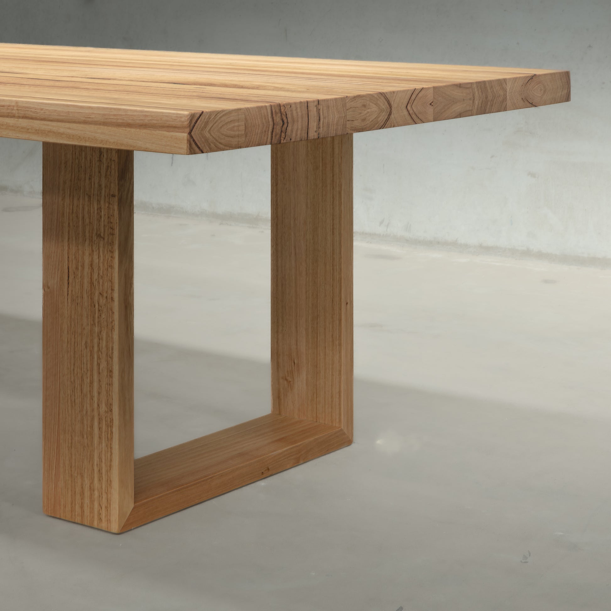 Tas Oak Dining Table 2400x1200x65 Tasmania Oak