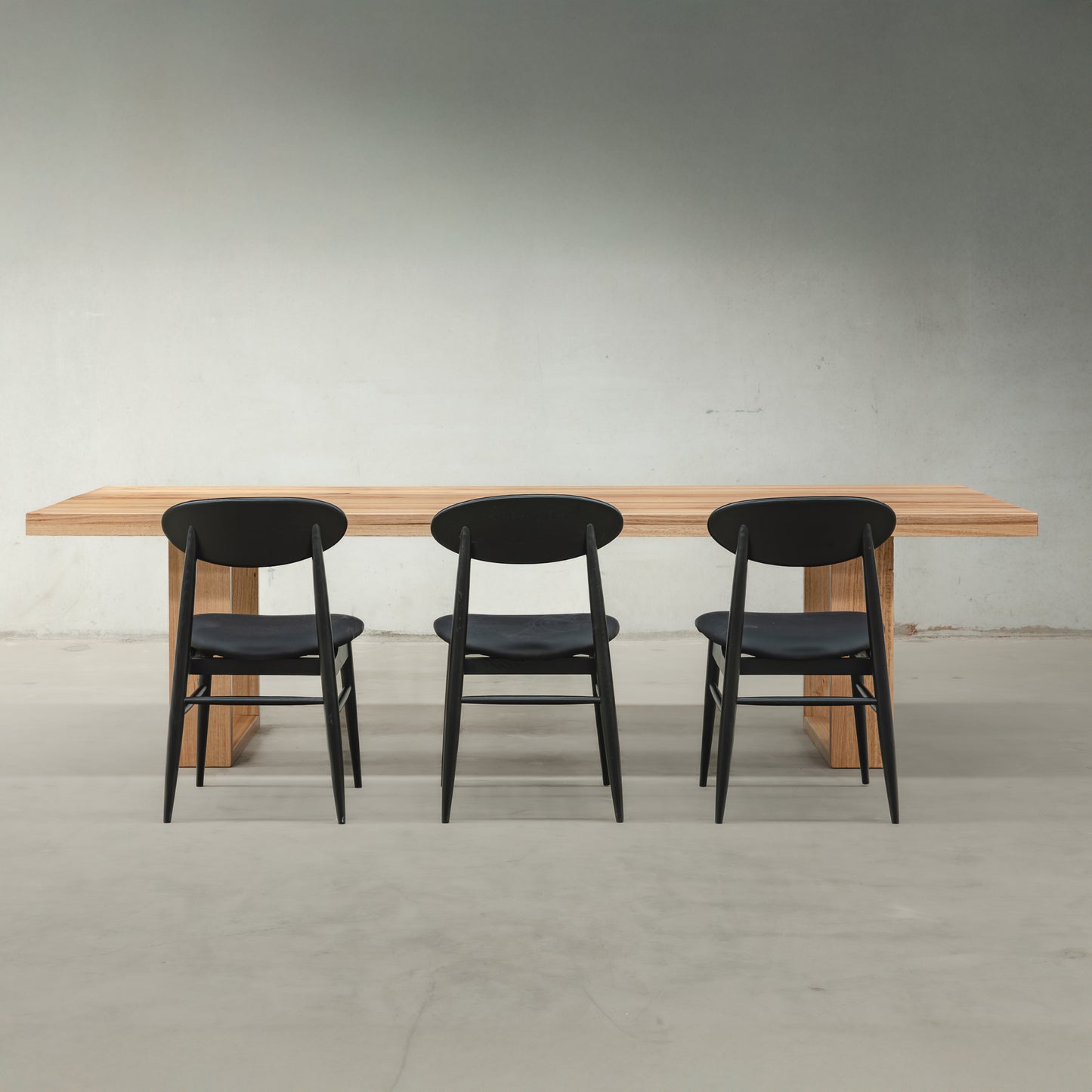 Oslo Dining Chair Black American Oak – Imported