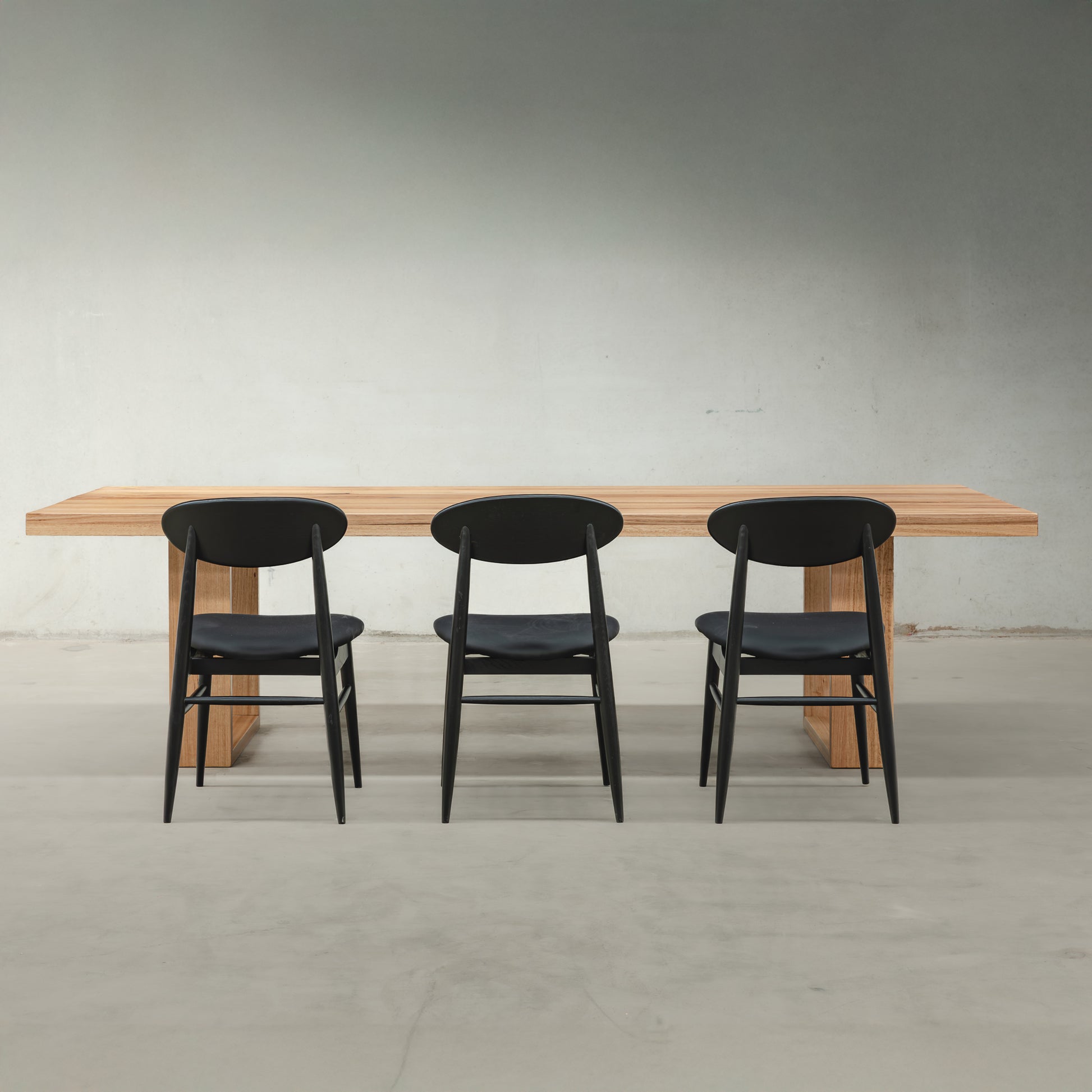 Oslo Dining Chair Black American Oak – Imported