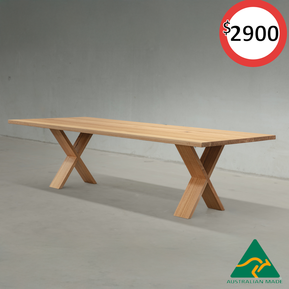 Halo Dining Table 2800x1200x42 Messmate