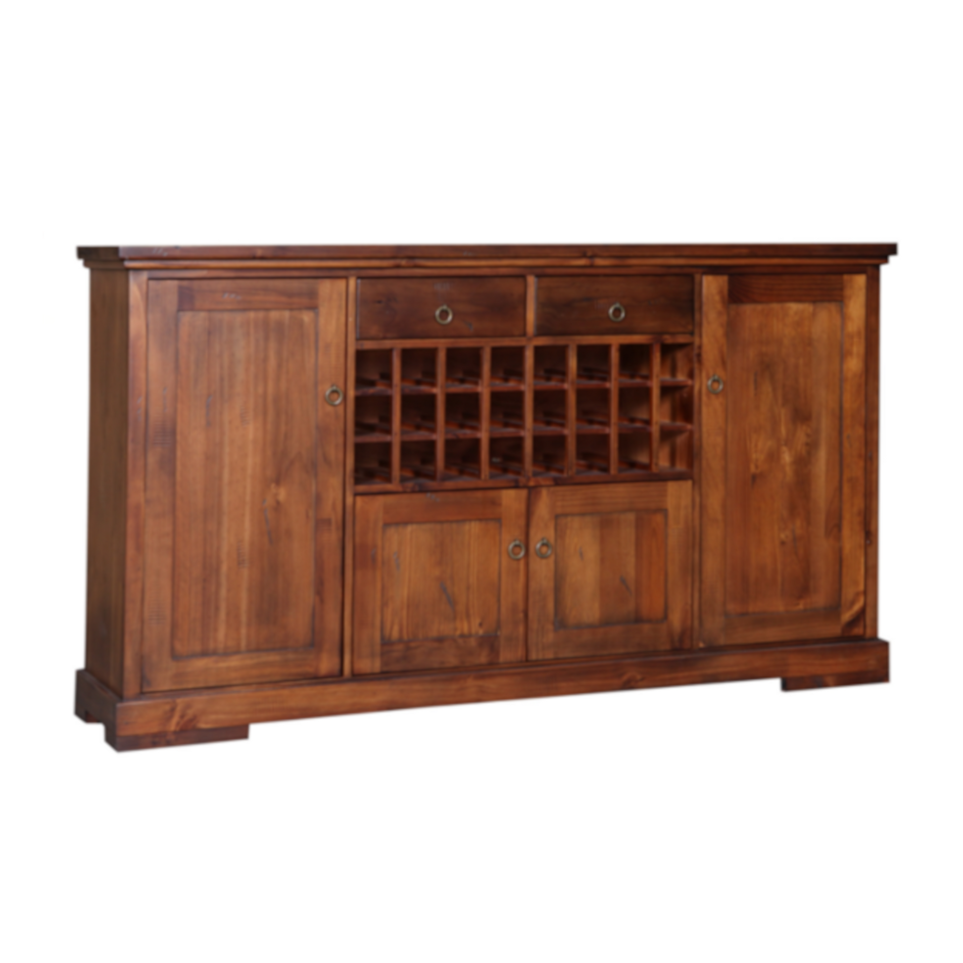 Kakadu 4 Door Buffet with Wine Rack