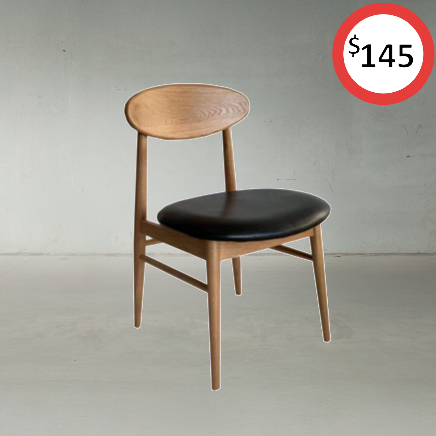 Oslo Dining Chair Natural American Oak – Imported