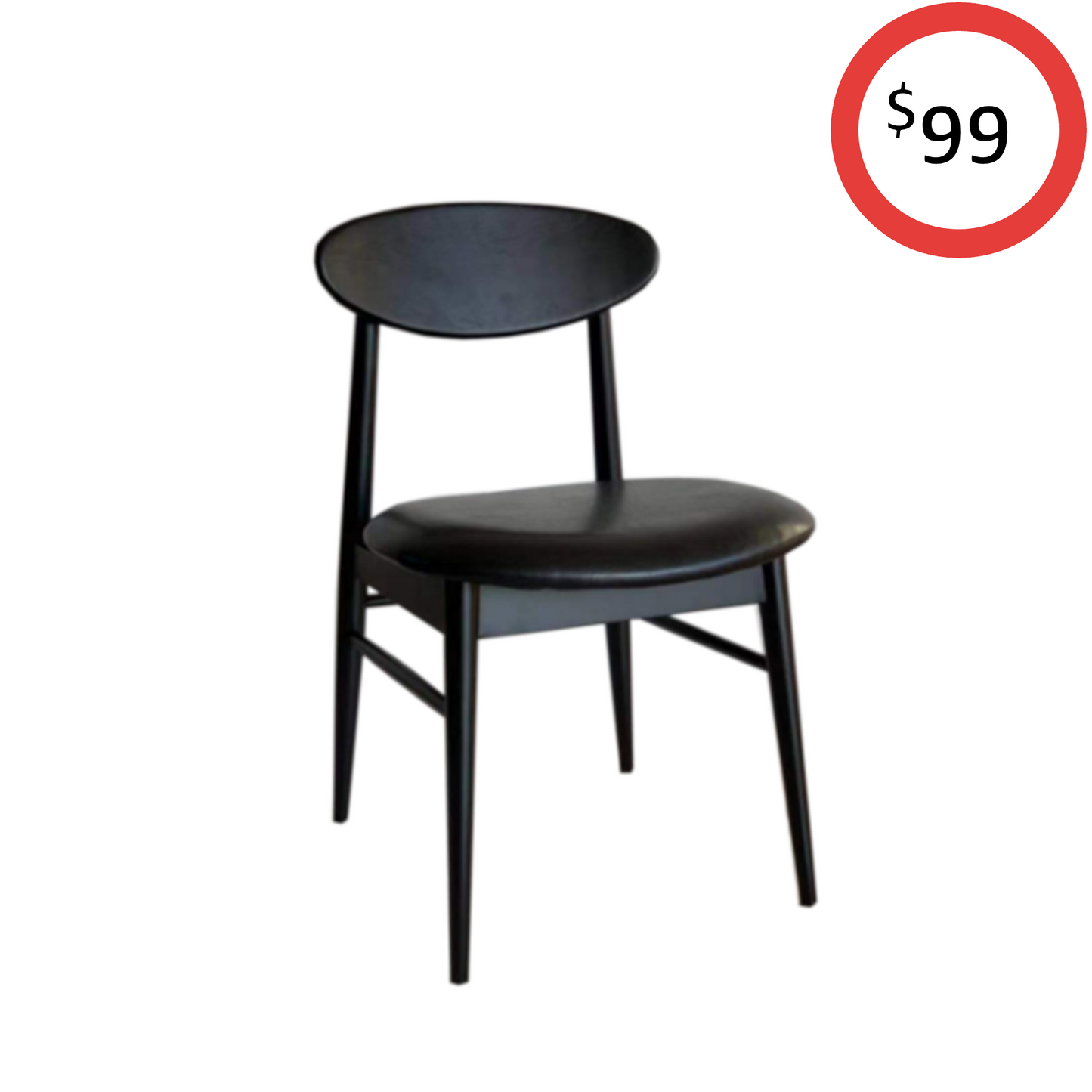 Oslo Dining Chair - Black