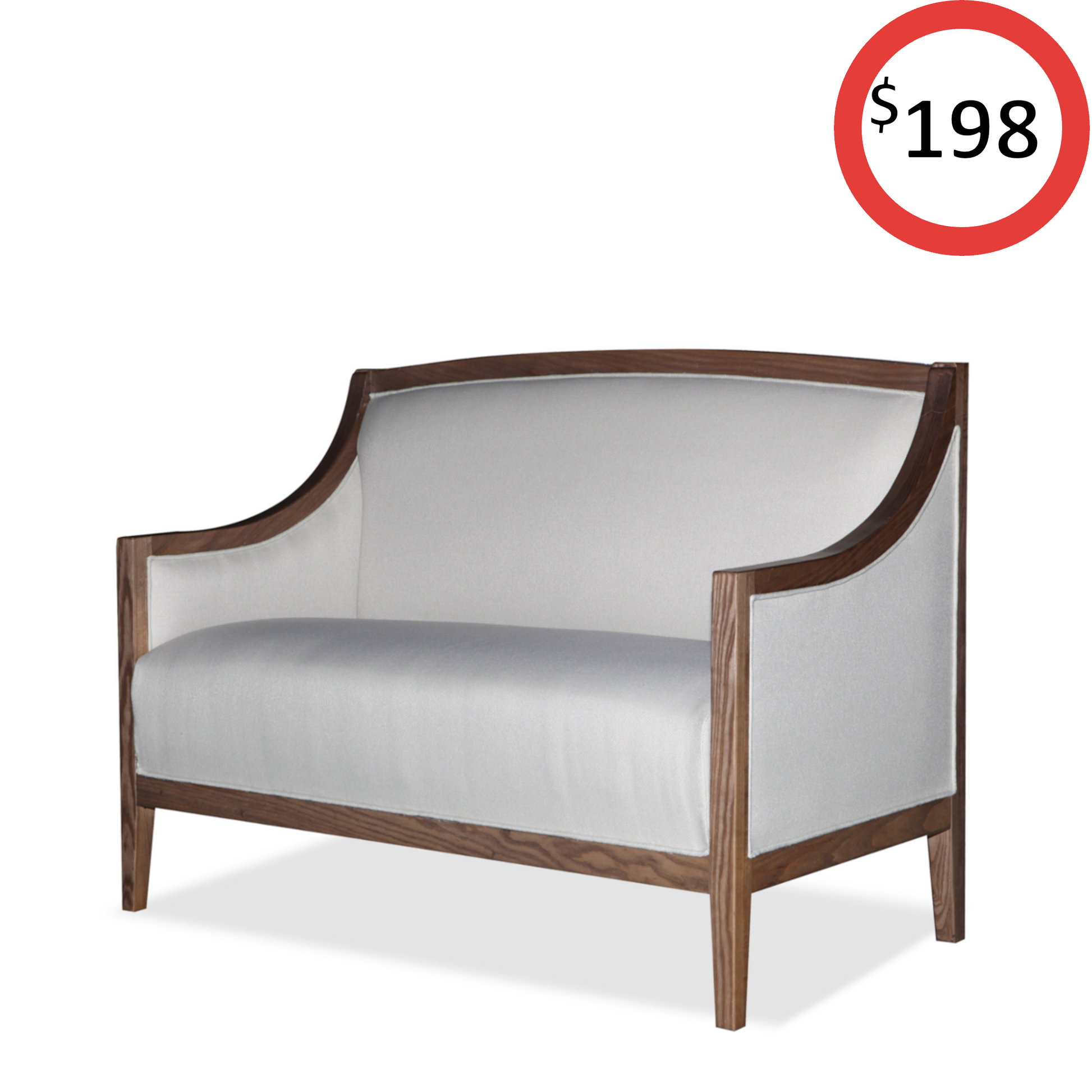 Zenith Sofa 2 Seater - Cream Fabric ( Display Model Only )