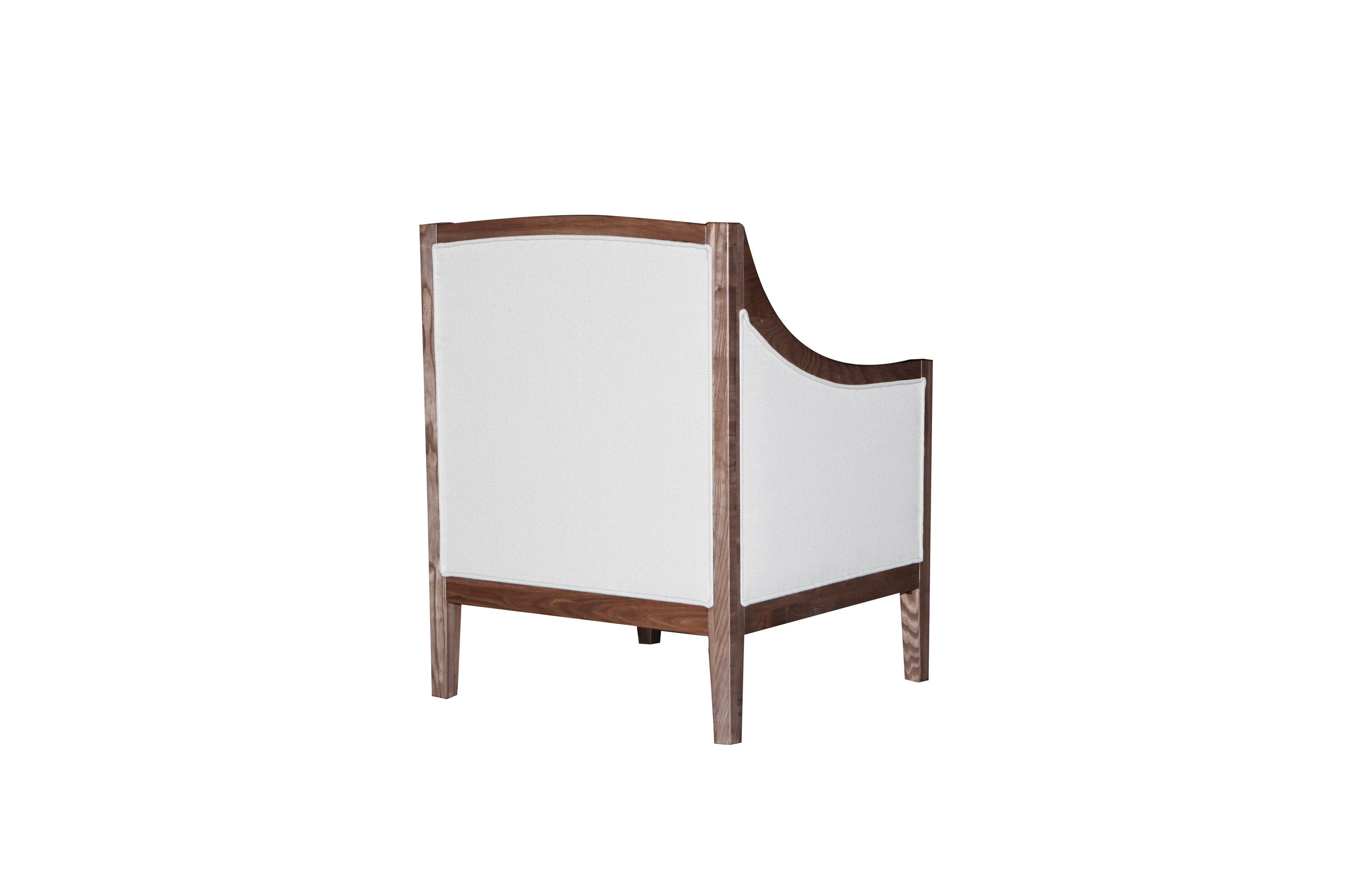 Zenith Chair  - Cream Fabric
