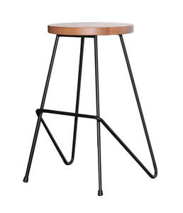 Cambridge Bar Stool - Solid Oak Seats