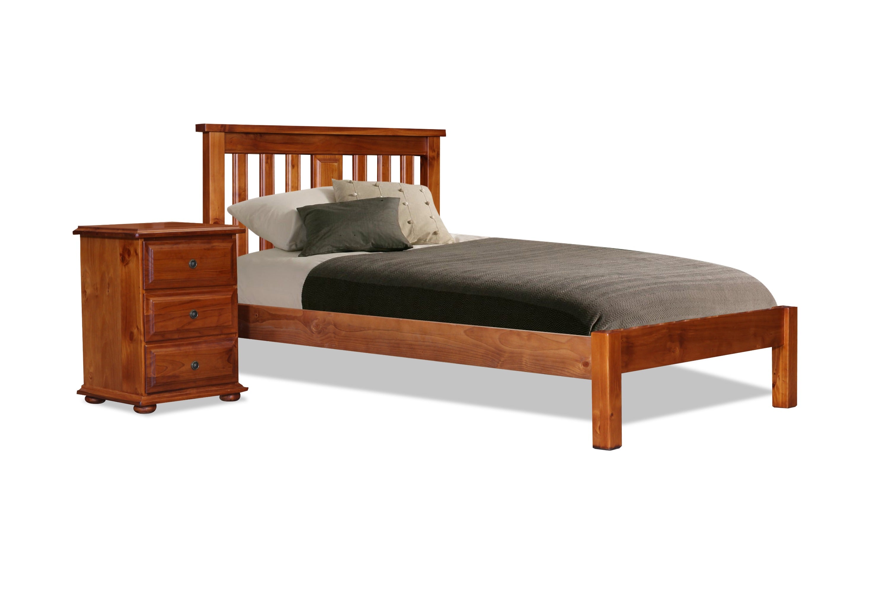 Chester Single Bed with Doona End