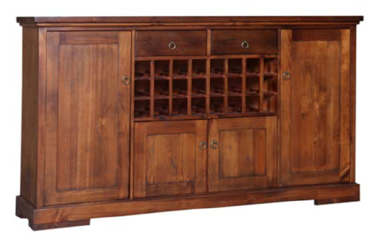 Bairnsdale Large Wine Rack Buffet