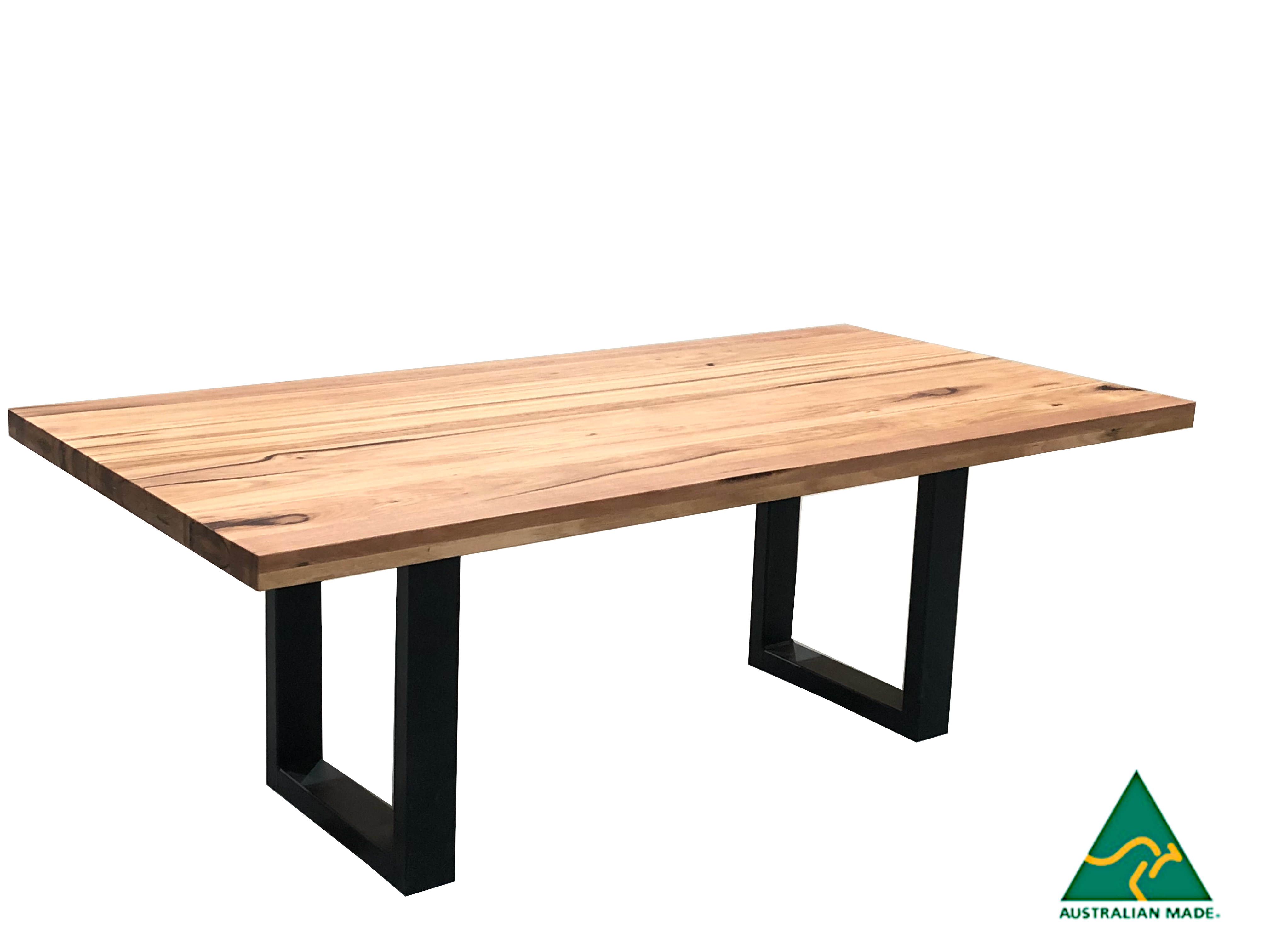 Osaka Dining Table - Solid Messmate Timber