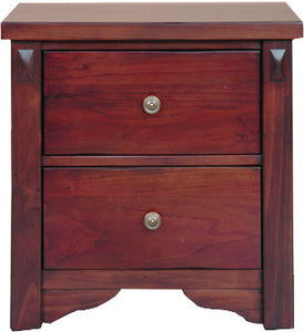 Armidale 2 Drawer Bedside Table