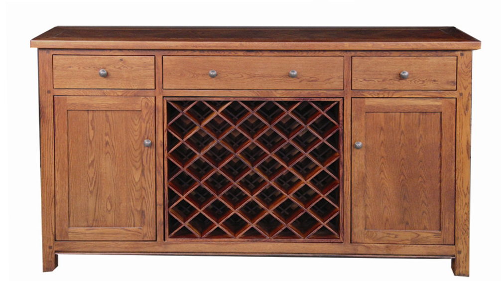 Toorak 3 Drawer Wine Rack - 1900